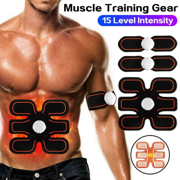 3 Pcs Replacement Pads Training Abdominal Muscle Fitness Belt Sheets Silica Gel